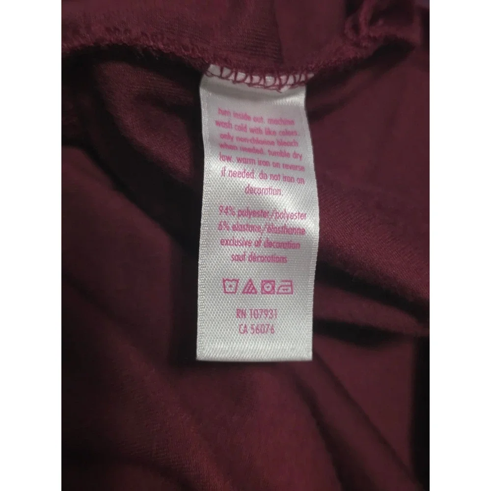 Justice Active Girls' Size 12 Purple Velour Softball‎ Hoodie Glitter Stripes